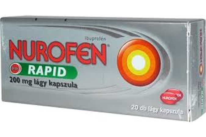 Nurofen Rapid 200 mg lágy kapszula 20X