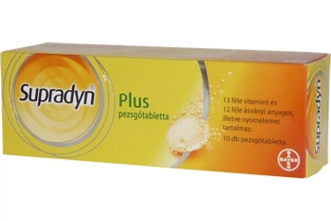 Supradyn Energia Plus pezsgőtabletta 10x