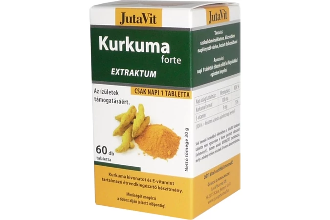 JutaVit Kurkuma tabletta 60x