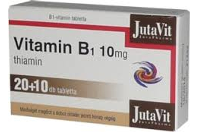 JutaVit B1-vitamin 10mg tabletta 30x