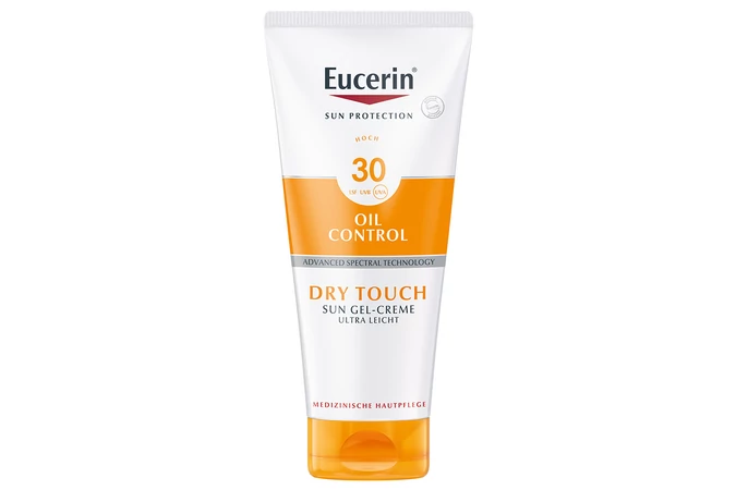 Eucerin Sun Oil Control Dry Touch napozó krém-gél testre SPF30+ 200ml
