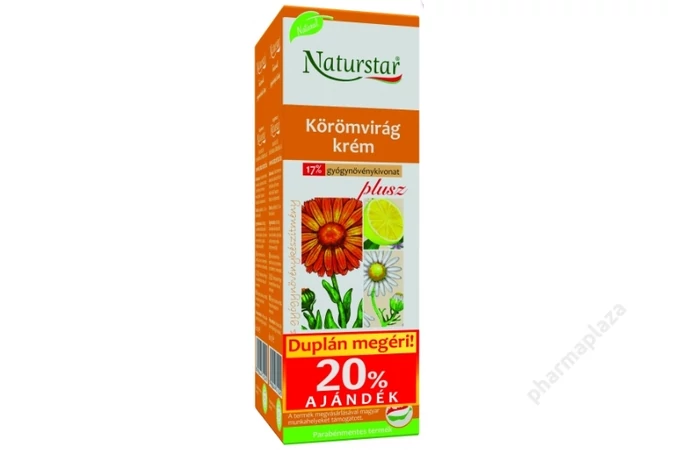 Naturstar Körömvirág krém plusz dupla 2X60ml