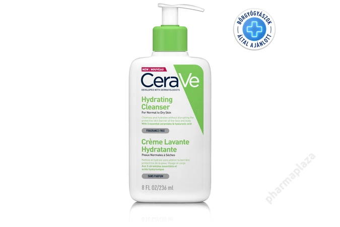  CeraVe Hidratáló tisztító krém normál és száraz bőrre 236 ml