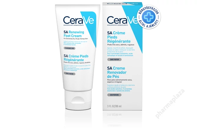 CeraVe SA Megújító lábápoló krém 88ml