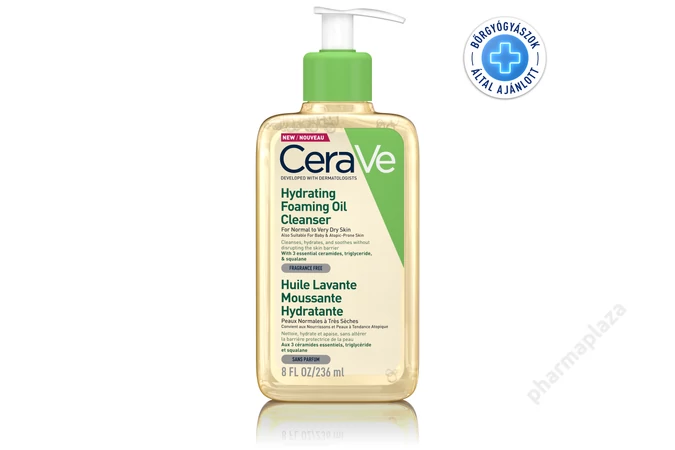  CeraVe Hidratáló, Habzó, Olajos tisztító 236ml