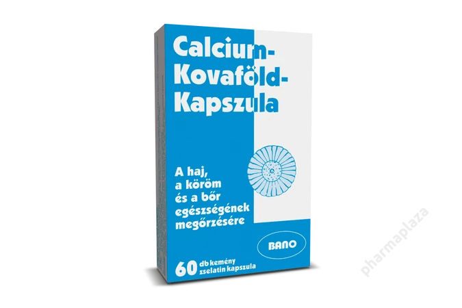 Bano Calcium-Kovaföld kapszula 60X