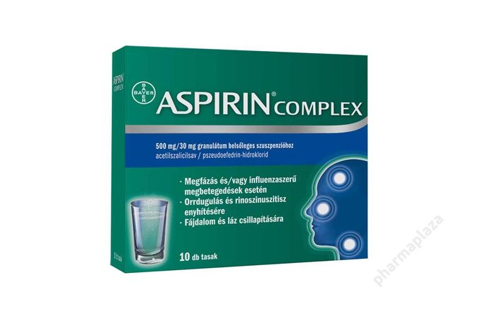 Aspirin Komplex 500mg/30 mg szuszpenzió 10x