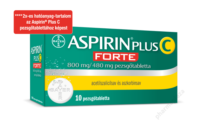 Aspirin plus C forte pezsgőtabletta 10x