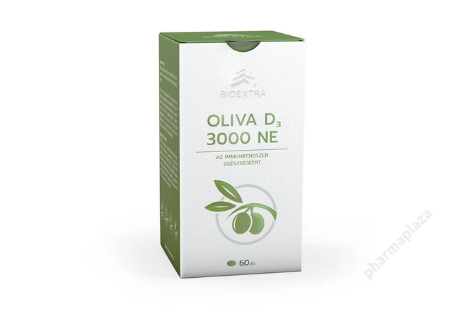 Bioextra Oliva D3 3000 NE lágyzselatin kapszula 60X