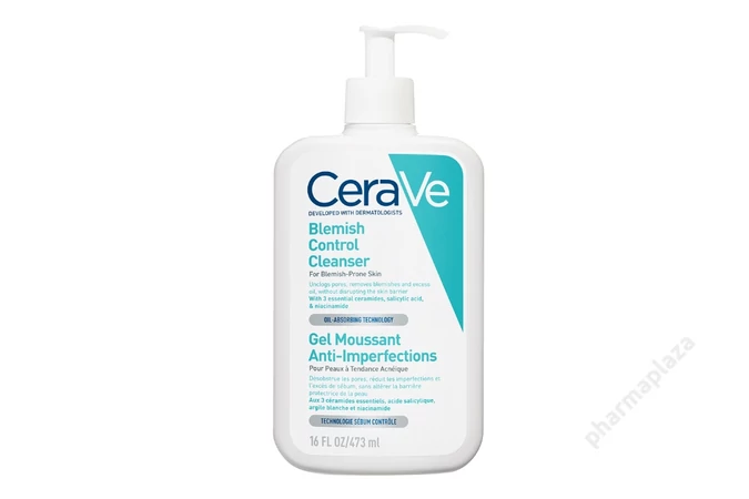 CeraVe tisztító gél pattanások ellen 473ml