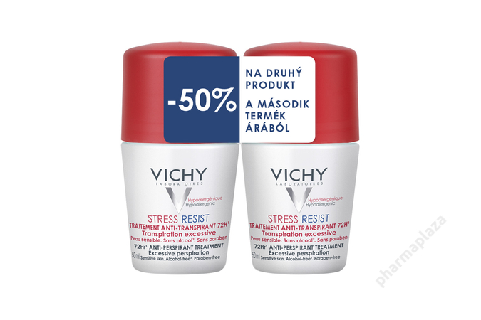Vichy dezodor Stress Resist izzadásgátló (50ml+50ml) DUO PACK