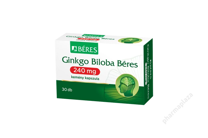 Béres Ginkgo biloba   240mg kemény kapszula 30x