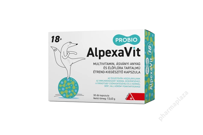 AlpexaVit ProBio 18+ kapszula 30X