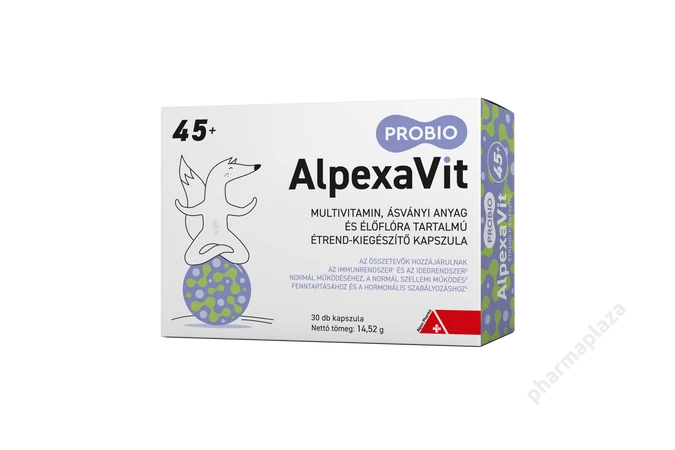 AlpexaVit ProBio 45+ kapszula 30X