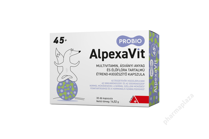 AlpexaVit ProBio 45+ kapszula 30X