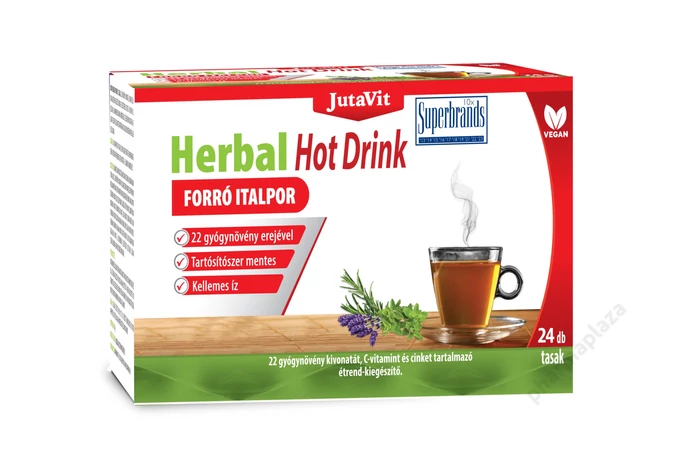JutaVit Herbal Hot Drink Forró Italpor 12X