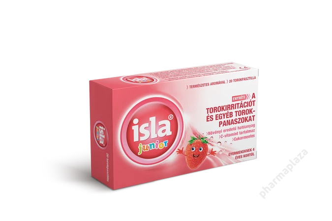  Isla Junior torokpasztilla 20X