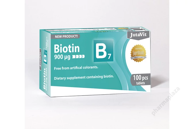 JutaVit Biotin 900 µg tabletta 100X