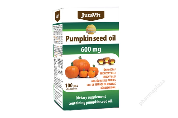 JutaVit tökmagolaj 600mg kapszula 100x