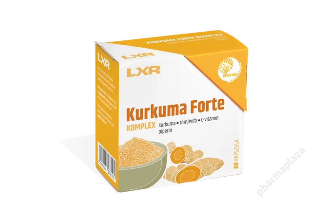LXR Kurkuma Forte Komplex kapszula 60X
