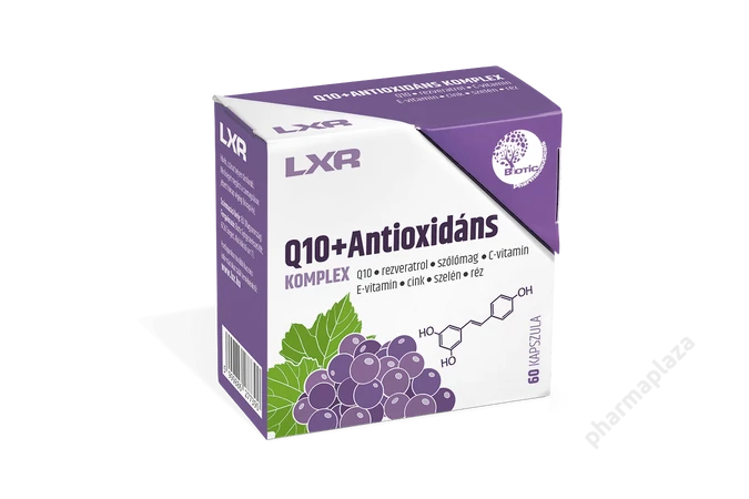 LXR Q10+Antioxidáns Komplex kapszula 60X