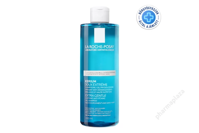 La Roche-Posay Kerium fiziológiás sampon érzékeny fejbőrre 400 ml