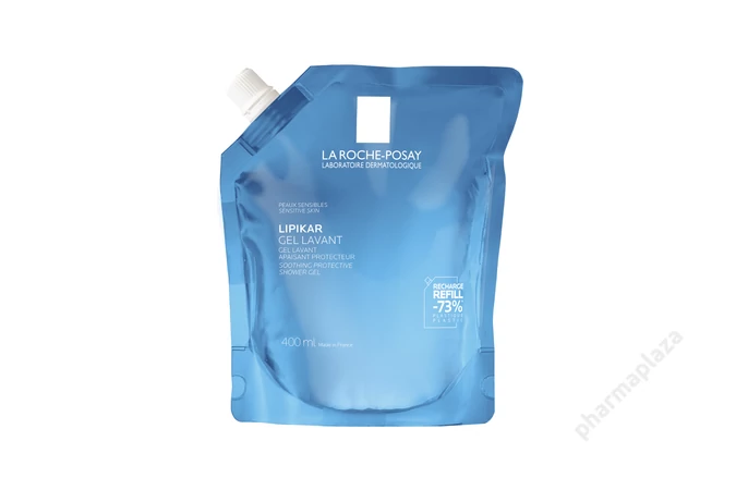 La Roche-Posay Lipikar tusfürdő gél utántöltő 400 ml