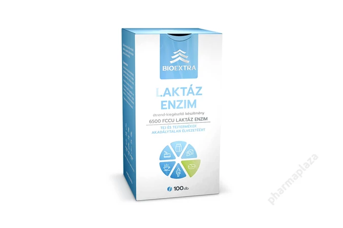 Bioextra Laktáz Enzim 6500FCCU rágótabletta 100X