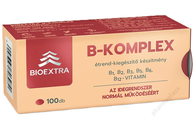 Bioextra Vitamin B komplex étrendkiegészítő  lágy kapszula 100x