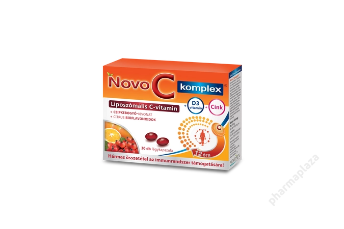Novo C Komplex Liposzómális C-vitamin kapszula 30X