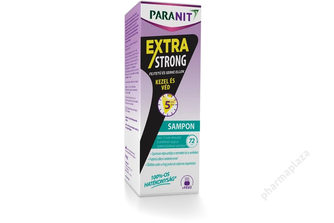 Paranit Extra Strong fejtetű és serke elleni sampon 200ml