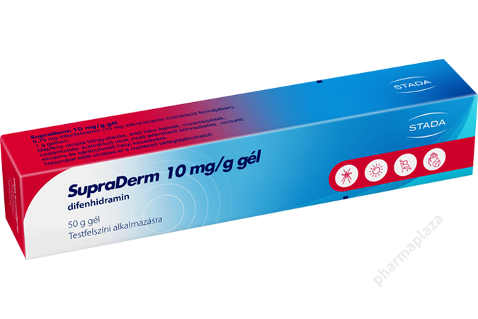 Supraderm 10 mg/g gél 50 g