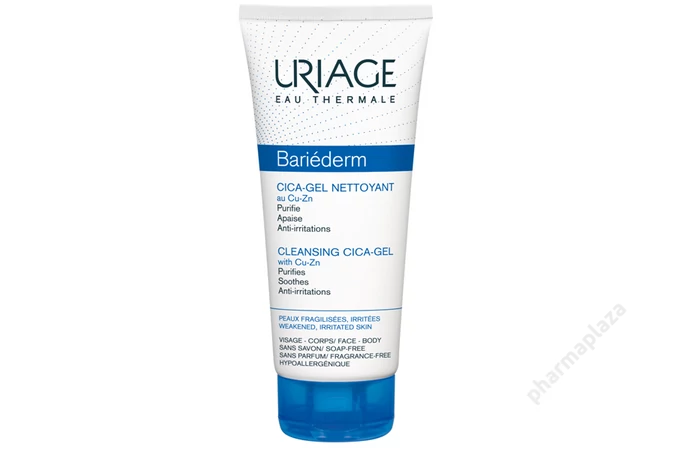 Uriage Bariéderm CU-ZN+ tisztító gél irritált bőrre 200ml