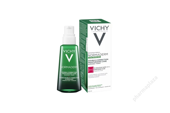 Vichy Normaderm Kettős hatású korrigáló hidratáló arcápoló 50 ml