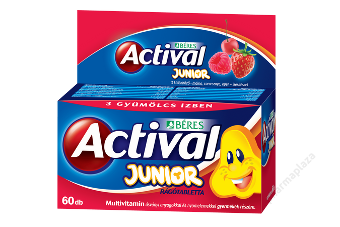Actival Junior rágótabletta 60x