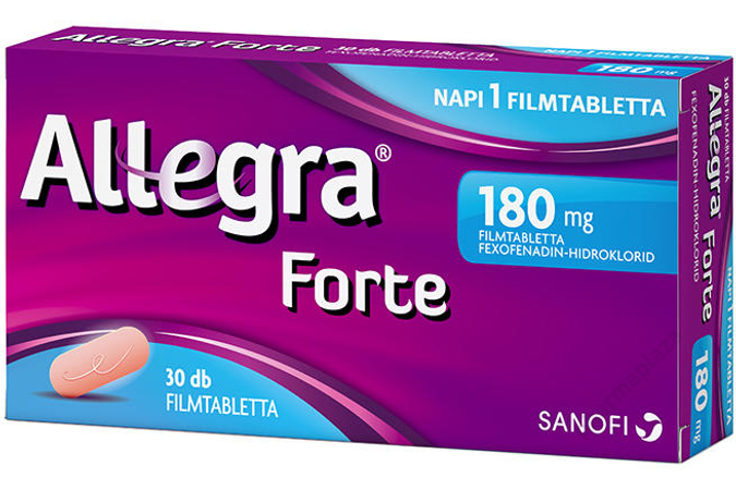 Allegra Forte 180 mg filmtabletta 30X