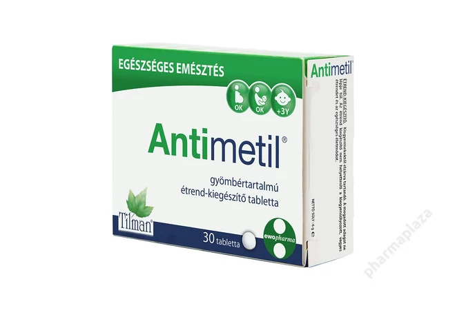 Antimetil gyömbér tartalmú tabletta 30x
