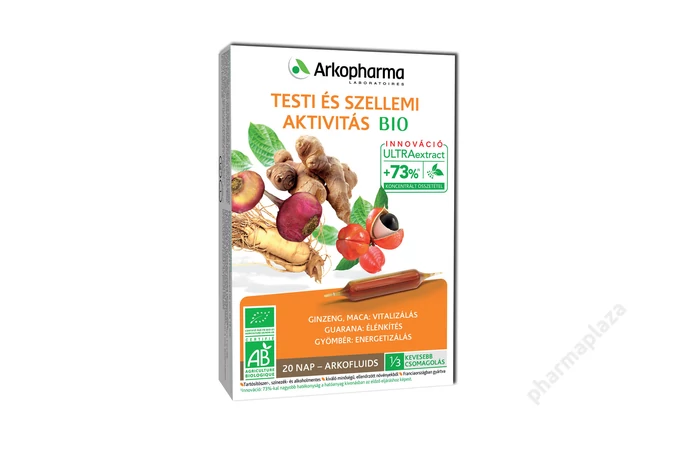 Arkofluids® BIO Testi szellemi aktivitás 20X
