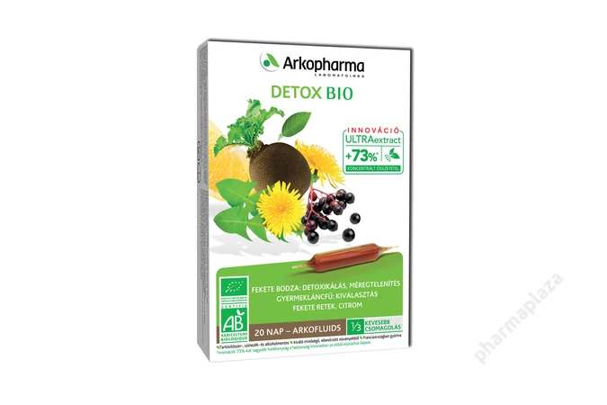 Arkofluids® BIO Detox ivóampulla 20X