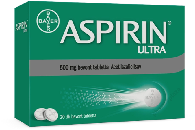 Aspirin Ultra 500mg 20x bevont tabletta