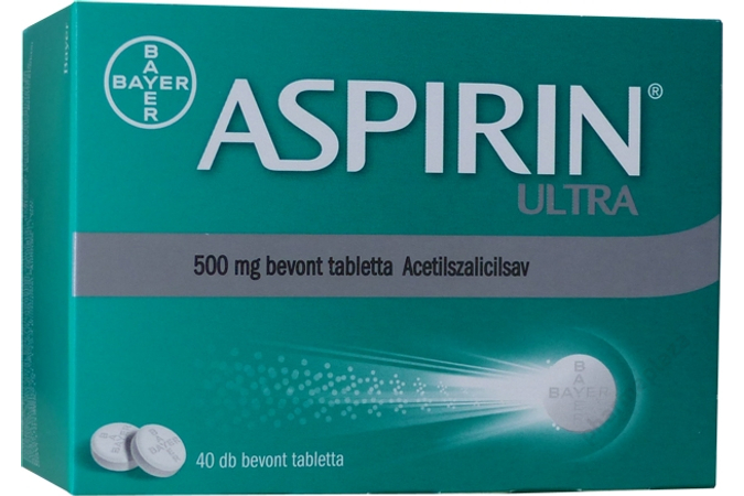Aspirin Ultra 500mg 40x bevont tabletta