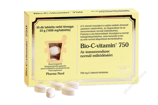  Bio-C-vitamin 750mg tabletta 30X