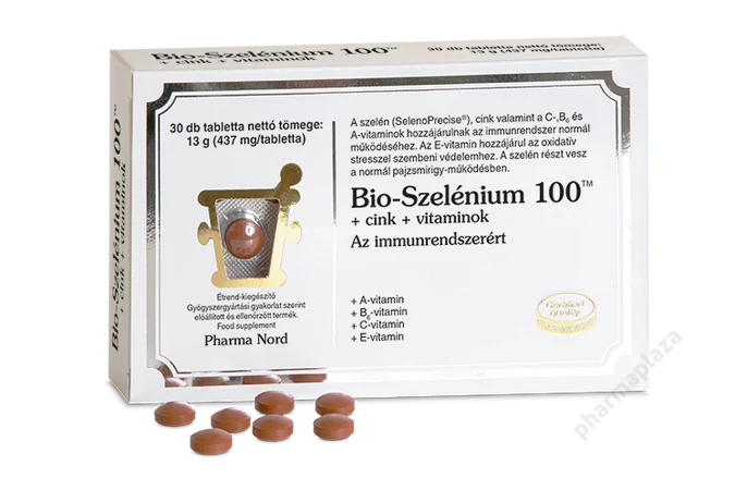 Bio-Szelénium 100TM cink+vitaminok tabletta 30x