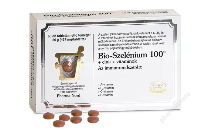 Bio-Szelénium 100TM cink+vitaminok tabletta 60x