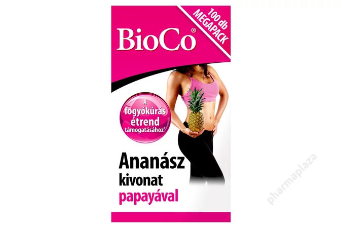 Bioco Ananász kivonat papayával megapack 100X