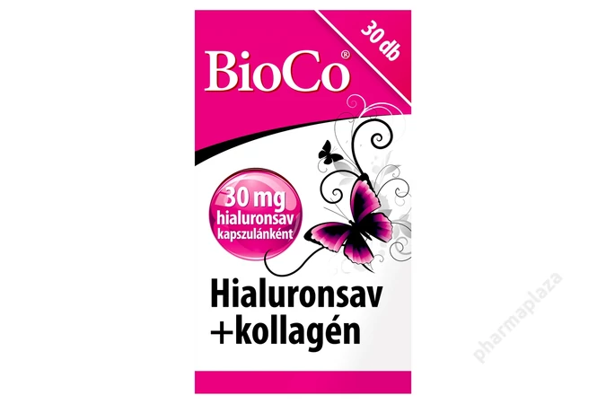 BioCo Hyaluronsav + Kollagén kapszula 30X