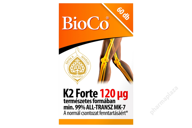 Bioco K2-vitamin Forte 120 mikrogramm tabletta 60X