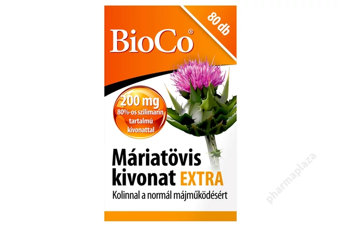 BioCo Máriatövis kivonat EXTRA filmtabletta 80X