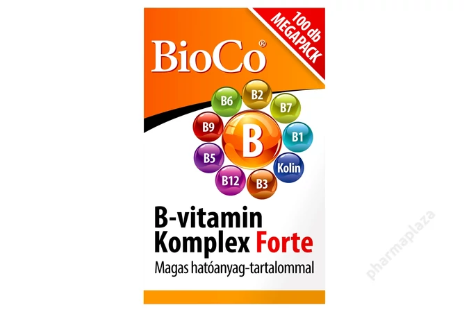 BioCo B-vitamin Komplex Forte MEGAPACK  tabletta 100X