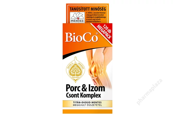 BioCo BioCo Porc &amp; Izom Csont Komplex kondroitinnel MEGAPACK filmtabletta 120X